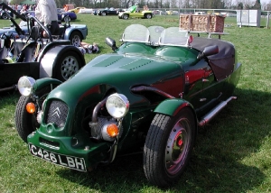 Lomax 223 - Cradley Motor Works. British racing green 223