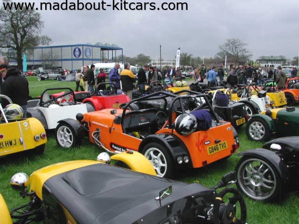 MK Sportscars - MK Indy. MK club stand Stoneleigh 06