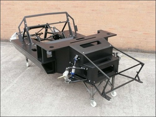 Carbon Fibre monocoque chassis for GT40 replica from Tornado sports cars