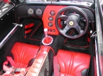 DJ sportscars - Rush. Very nice red black interior