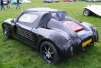 Marlin Cars Ltd - 5EXi. Rear view of weather gear