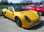 Yellow Spyder with front skirt