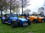 Caterham cars - R400. one with one without